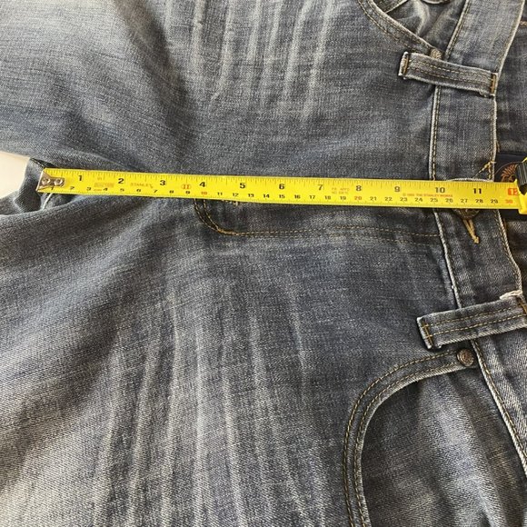 ROCK & REPUBLIC Men’s Jeans Neil Straight Leg Size 38x30 Embroidered Dar… - Picture 4 of 10